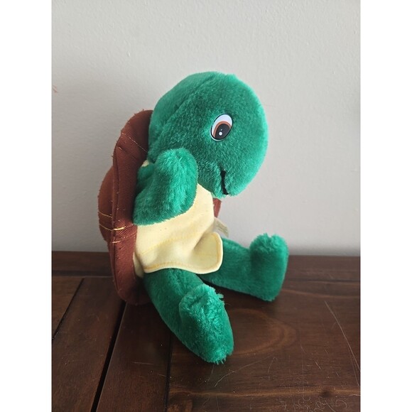 Kids Can Press Franklin The Turtle Hand Puppet Plush Stuffed Animal Toy Vintage - Picture 1 of 6